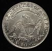 1822/1 CAPPED BUST HALF DOLLAR NICE AU VERY SCARCE. BID WITH SILVER CITY AUCTIONS ESTIMATE $1150 Image - 1