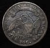 1834 CAPPED BUST HALF DOLLAR AU. WEEKLY COIN & CURRENCY AUCTIONS ESTIMATE $330 - $380.Image - 1