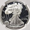 2000-P AMERICAN SILVER EAGLE NGC PF64 ULTRA CAMEO. TOP RATED AUCTION HOUSE ESTIMATE $150 - $200.Image - 1