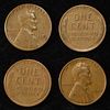 (500) 40'S & 50'S WHEAT CENTS. BID WITH SILVER CITY AUCTIONS ESTIMATE $90 - $110.Image - 1
