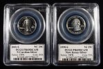 COMPLETE STATE QUARTER SET SILVER PCGS PR69. ALL 50 STATES + 6 TERRITORIES COOL SET! ESTIMATE Image - 1