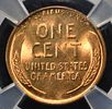 1942 LINCOLN CENT PCGS MS-67 RD. TOP RATED AUCTION HOUSE ESTIMATE $200 - $250.Image - 2