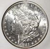 1881-S MORGAN DOLLAR NGC MS64. BID WITH SILVER CITY AUCTIONS ESTIMATE $150 - $200.Image - 1