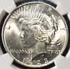 1923 PEACE DOLLAR NGC MS64. TOP RATED AUCTION HOUSE ESTIMATE $90 - $130.Image - 1