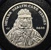 2020-CC COMMEM MEDALLION 1/2 OZ .999 SILVER ROUND. BID WITH SILVER CITY AUCTIONS ESTIMATE $60 - $80.Image - 1
