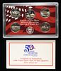 2006 50 STATE 25C SILVER PROOF SET. BID WITH SILVER CITY AUCTIONS ESTIMATE $100 - $150.Image - 1
