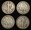 (10) 90% SILVER WALKING LIBERTY HALF DOLLARS. CHECK OUT OUR UPCOMING AUCTIONS ESTIMATE $450 -$550.Image - 1