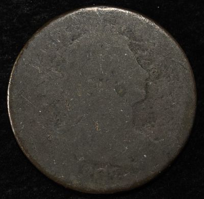 1806 DRAPED BUST CENT. LEADERS IN ON-LINE AUCTIONS ESTIMATE $90 - $130.