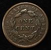 1838 CORONET HEAD CENT. WEEKLY COIN & CURRENCY AUCTIONS ESTIMATE $75 - $100.Image - 1
