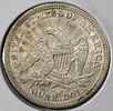 1853 LIBERTY SEATED QUARTER WITH ARROWS AND RAYS. WEEKLY COIN & CURRENCY AUCTIONS ESTIMATE $400 Image - 1