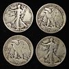 (10) 90% SILVER WALKING LIBERTY HALF DOLLARS. LEADERS IN ON-LINE AUCTIONS ESTIMATE $380 - $430.Image - 1