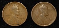 (78)D&S WHEAT CENTS FROM THE TEENS. BID WITH SILVER CITY AUCTIONS ESTIMATE $140 - $160.Image - 1
