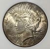 1935 PEACE DOLLAR PCI CH BU. TOP RATED AUCTION HOUSE ESTIMATE $130 - $150.Image - 1