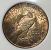 1935-S PEACE DOLLAR AU/BU. WEEKLY COIN & CURRENCY AUCTIONS ESTIMATE $200 - $250.Image - 2