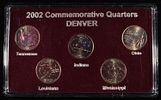COLLECTORS LOT. BILL CLINTON AL GORE ROAD TO THE WHITE HOUSE, 2002 STATES COMMEM QUARTERS DENVER Image - 7