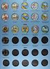 NATIONAL PARKS QUARTERS COLLECTION COLORIZED. INCLLUDING (107) WASHINGTON QUARTERS ESTIMATE $90 Image - 3