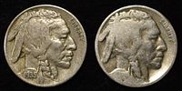 (120) BUFFALO NICKELS. (80) FULL DATE & (40) NO DATES ESTIMATE $80 - $120.Image - 1