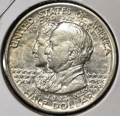 1921 50C ALABAMA COMMEM. WEEKLY COIN & CURRENCY AUCTIONS ESTIMATE $150 - $200.