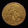1910 $2.50 INDIAN GOLD. TOP RATED AUCTION HOUSE ESTIMATE $900 - $1000.Image - 1