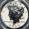 2023-S PEACE DOLLAR PCGS REV PR 70. ADVANCED RELEASE REAGAN LEGACY SERIES BID WITH SILVER CITY Image - 2