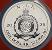 2026 NIUE 1OZ SILVER MERMAID GREEN NGC REV PF-70. LEADERS IN ON-LINE AUCTIONS ESTIMATE $180 - $220.Image - 2