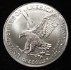 2025 AMERICAN SILVER EAGLE. WEEKLY COIN & CURRENCY AUCTIONS ESTIMATE $110 - $160.Image - 1