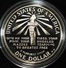 1986-S COMMEM $1 90% SILVER PR. STATUE OF LIBERTY ESTIMATE $120 - $170.Image - 1
