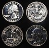 (20) 90% SILVER WASHINGTON QUARTERS PROOF. BID WITH SILVER CITY AUCTIONS ESTIMATE $250 - $300.Image - 1