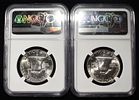 (2) 1963-D FRANKLIN HALF DOLLARS NGC MS64. WEEKLY COIN & CURRENCY AUCTIONS ESTIMATE $80 - $120.Image - 1