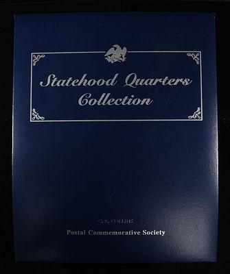 STATEHOOD QUARTERS COLLECTION VOLUME II. POSTAL COMMEMORATIVE SOCIETY INCLUDING 62 QUARTERS 
