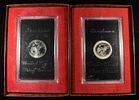 1971-S & 1974-S EISENHOWER DOLLARS BROWN PACKAGING. LEADERS IN ON-LINE AUCTIONS ESTIMATE $75 - $100.Image - 1