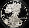 2014-W AMERICAN SILVER EAGLE PROOF. LEADERS IN ON-LINE AUCTIONS ESTIMATE $120 - $170.Image - 1