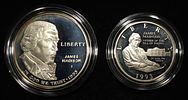 1993 $1 & 50C COMMEM BILL OF RIGHTS. WEEKLY COIN & CURRENCY AUCTIONS ESTIMATE $270 - $320.Image - 1