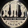 2010 $1 COMMEM AMERICAN VETERANS .999 1OZ. COMMEMORATIVE SILVER COINS ESTIMATE $120 - $190.Image - 1