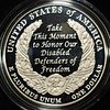 2010 $1 COMMEM AMERICAN VETERANS .999 1OZ. COMMEMORATIVE SILVER COINS ESTIMATE $120 - $190.Image - 2