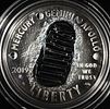 2019 $1 COMMEM APOLLO 11 50TH ANNIVERSARY. COMMEMORATIVE SILVER COINS ESTIMATE $120 - $190.Image - 1
