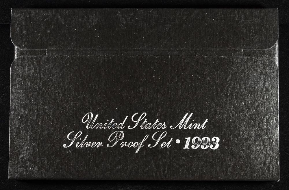 1993 SILVER PROOF SET. CHECK OUT OUR UPCOMING AUCTIONS ESTIMATE $75 - $100.