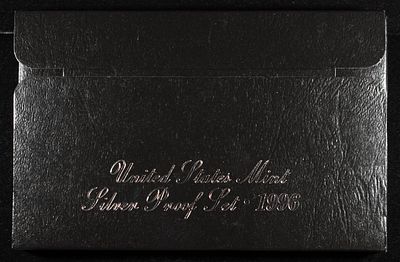 1996 SILVER PROOF SET. WEEKLY COIN & CURRENCY AUCTIONS ESTIMATE $75 - $100.