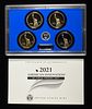 (2) 2021 INNOVATION $1 PROOF SET. BID WITH SILVER CITY AUCTIONS ESTIMATE $60 - $80.Image - 2