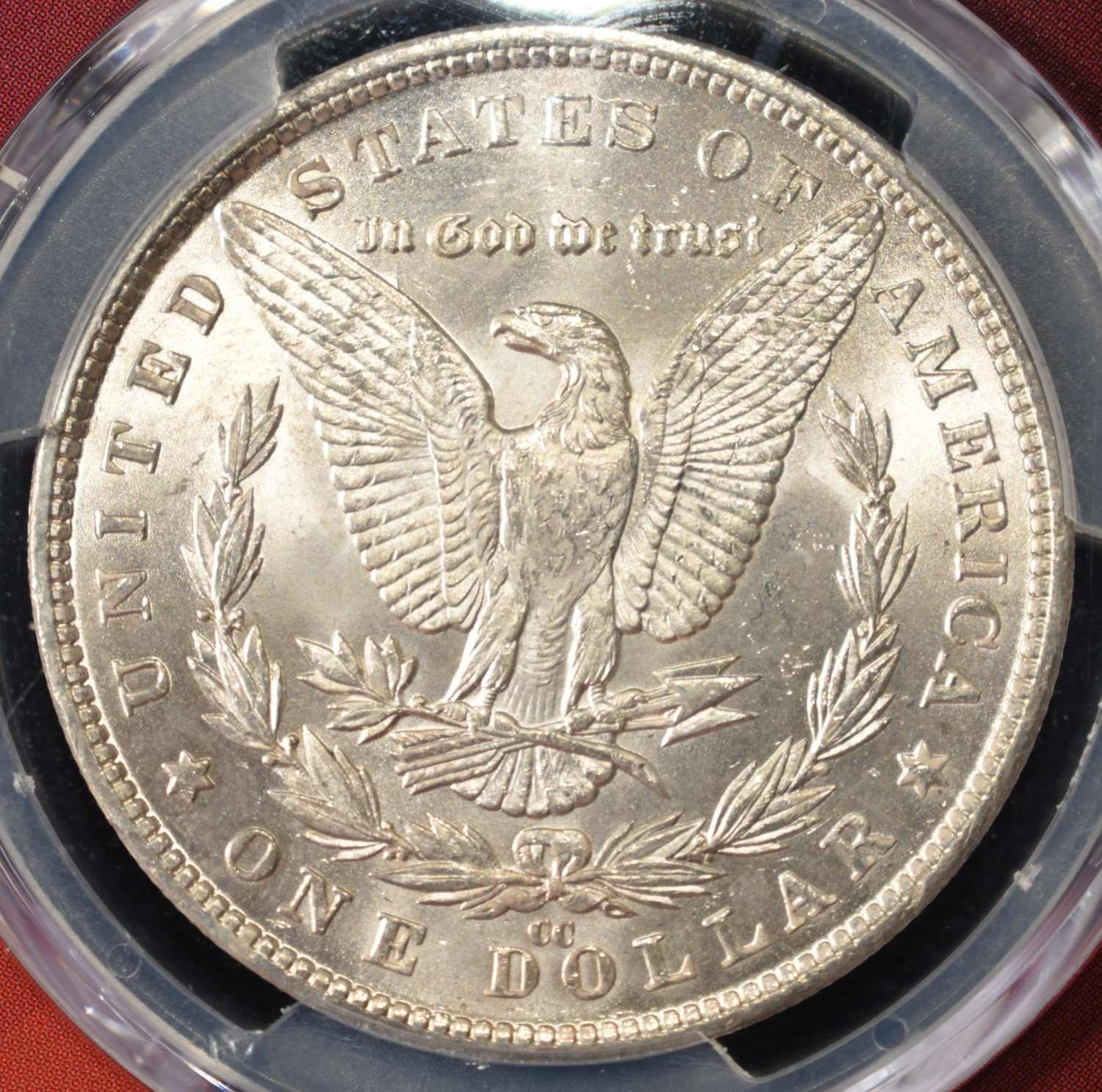 1882-CC MORGAN DOLLAR PCGS MS61