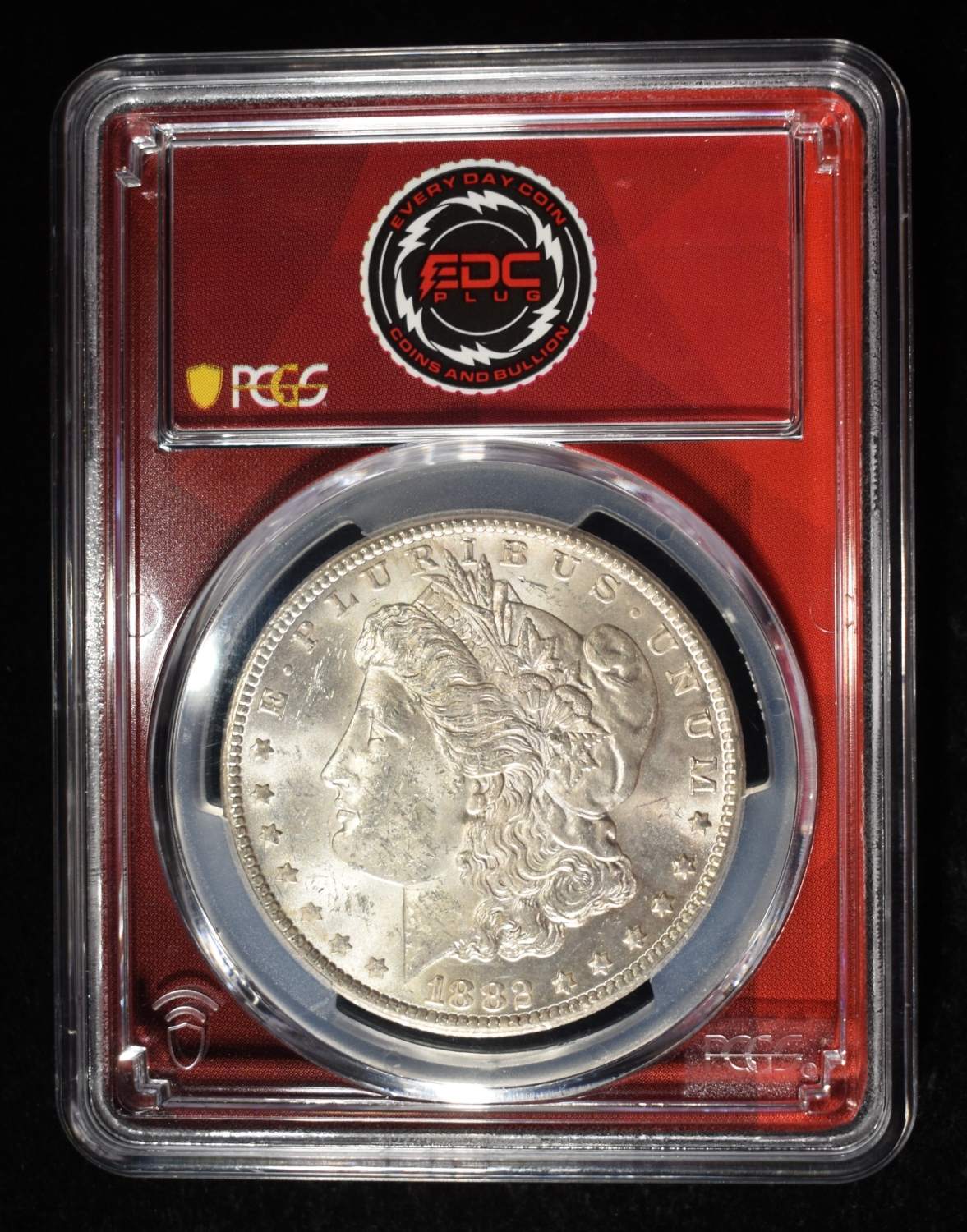 1882-CC MORGAN DOLLAR PCGS MS61