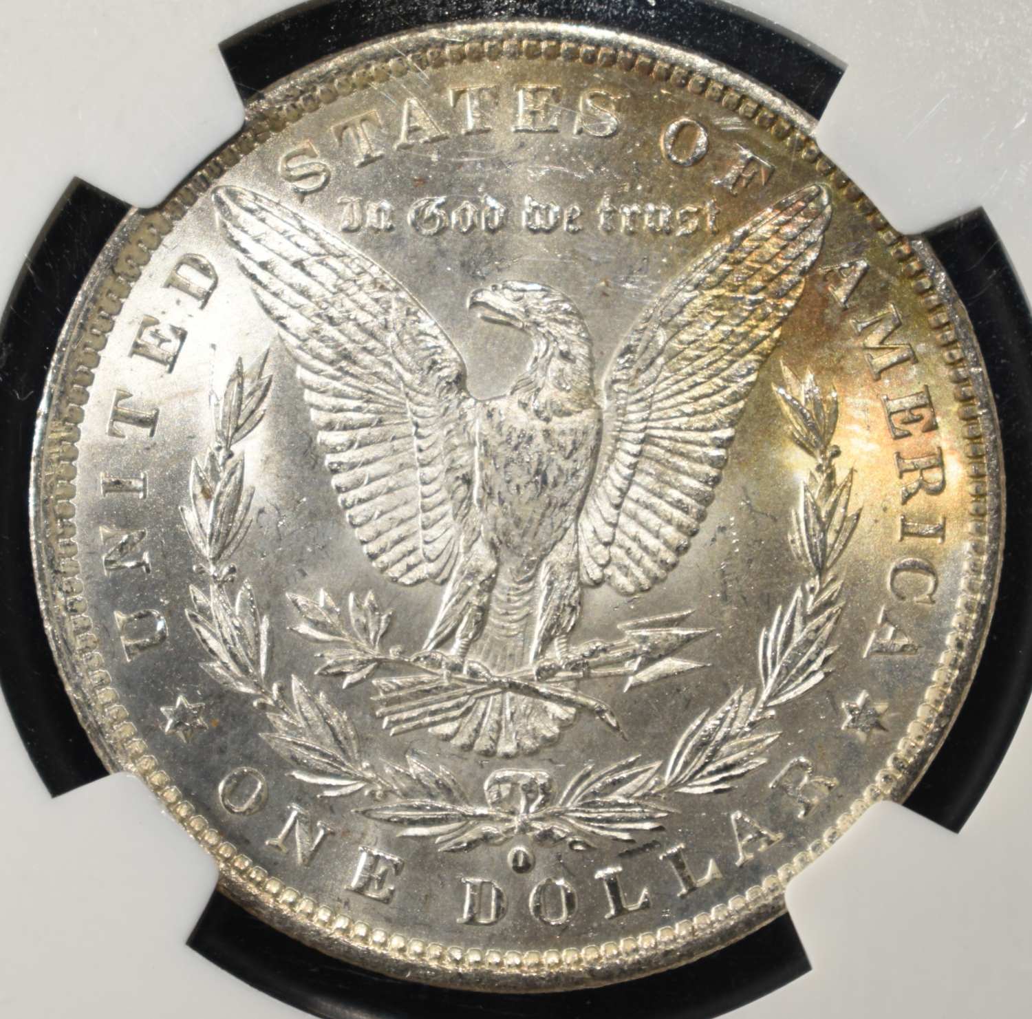 1884-O MORGAN DOLLAR NGC MS-63 OLATHE HOARD