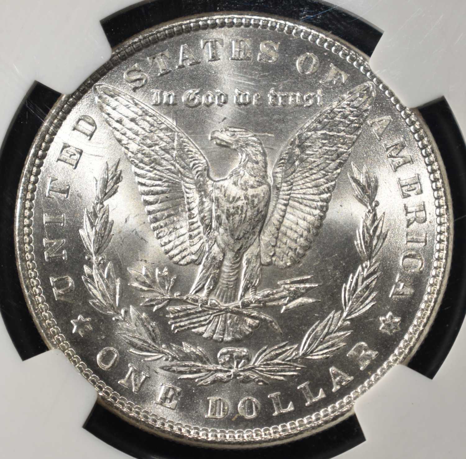 1887 MORGAN DOLLAR NGC MS-63 OLATHE HOARD