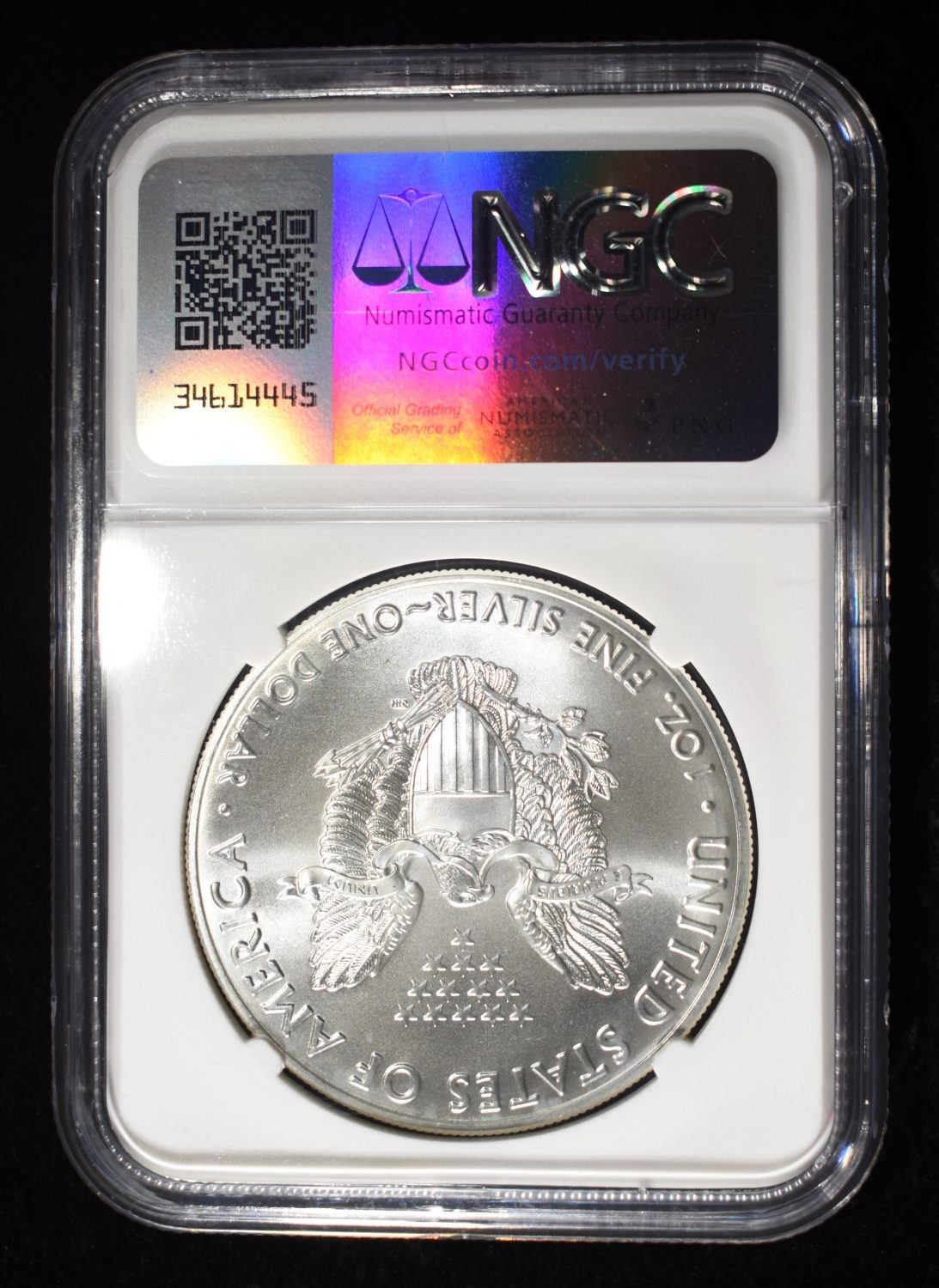 2017 AMERICAN SILVER EAGLE NGC MS69
