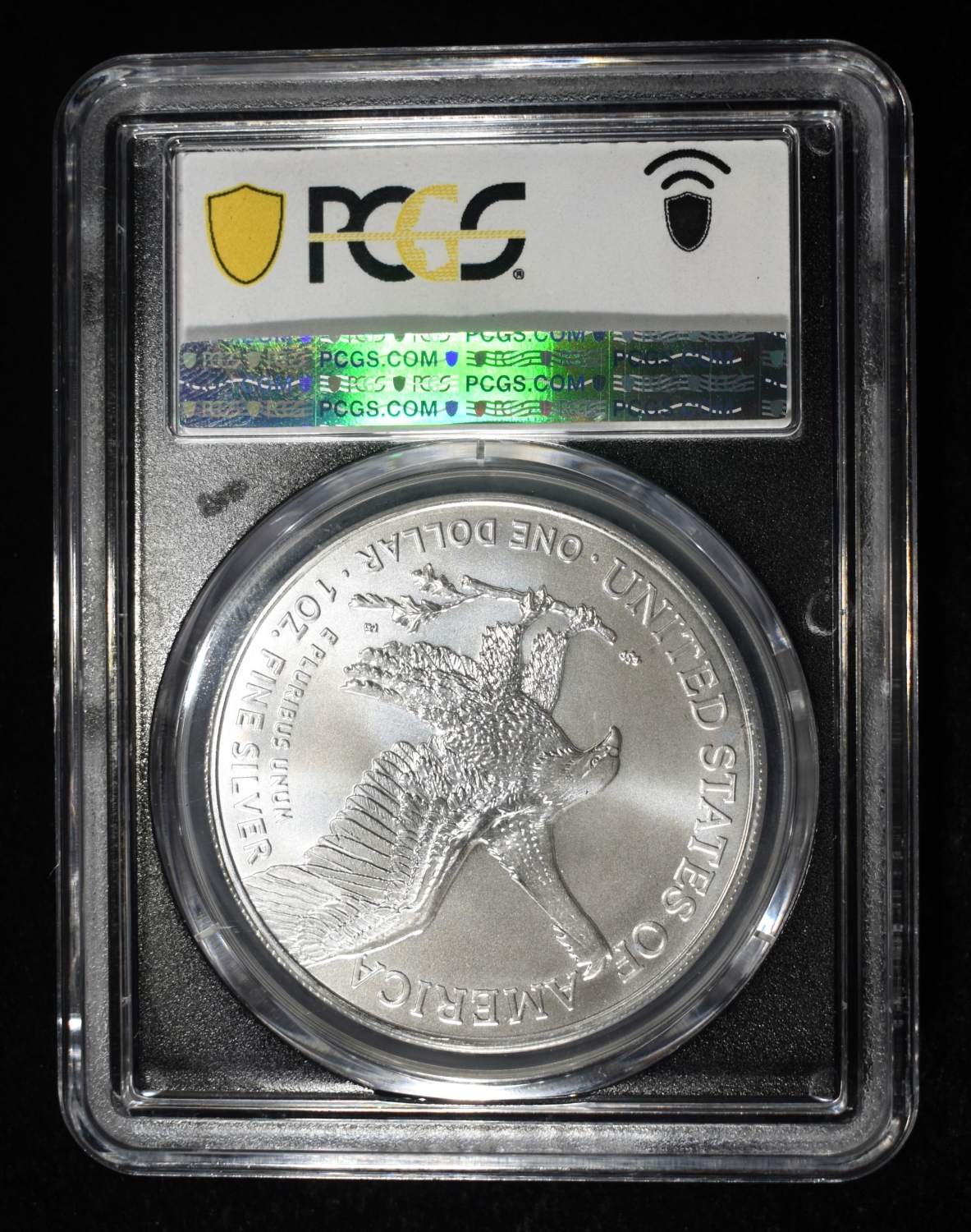 2025 (P) AMERICAN SILVER EAGLE PCGS MS70