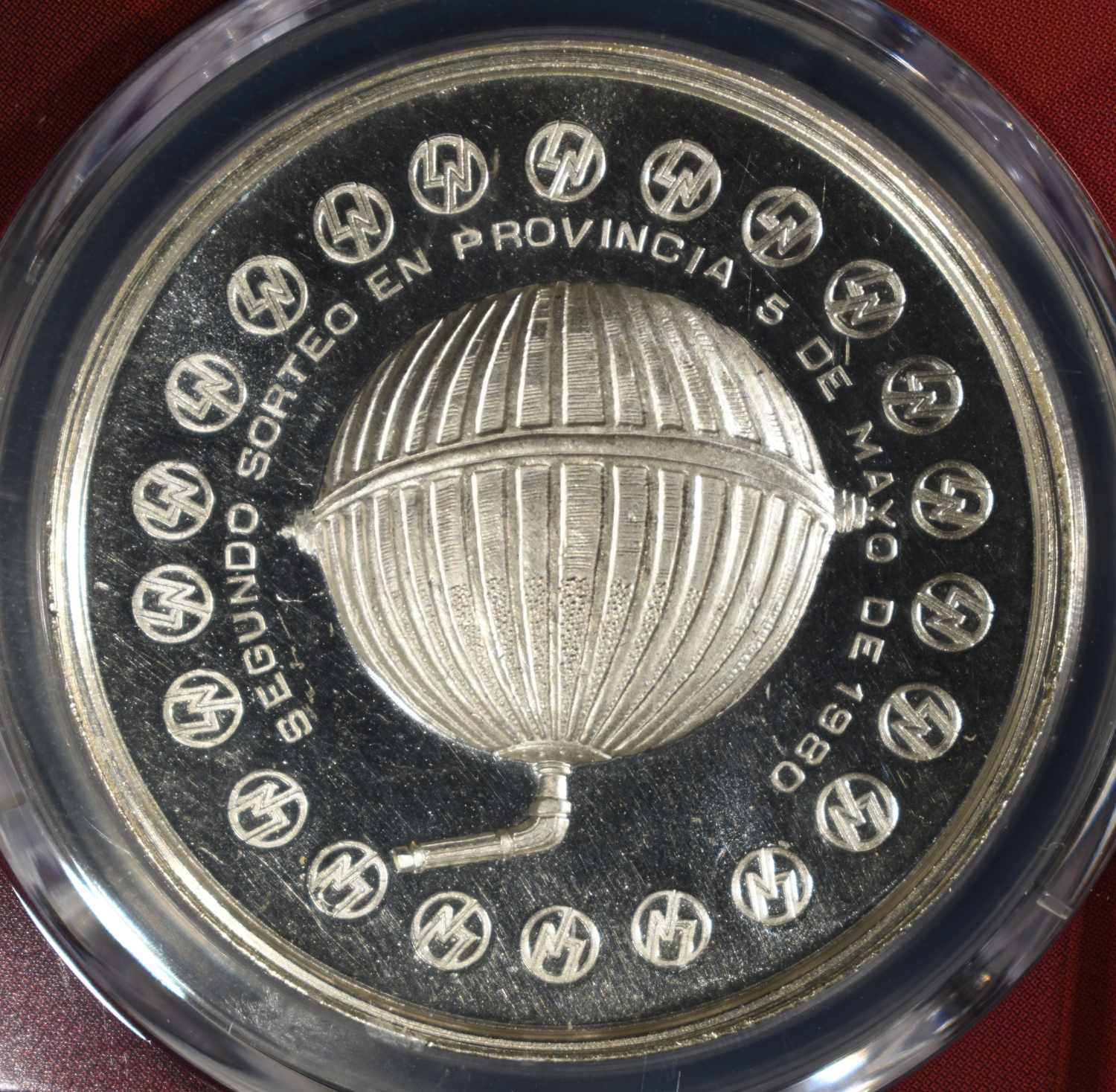 1980-MO MEXICO SILVER PUEBLA 2ND DRAW PCGS MS-65