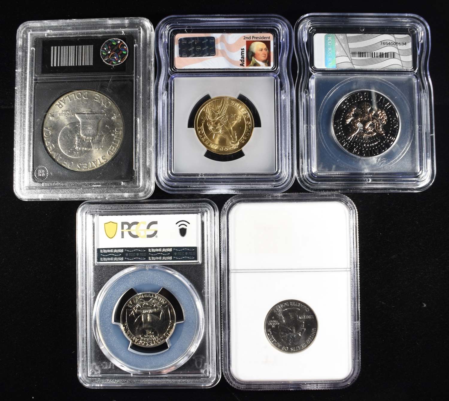 GRADED COIN COLLECTORS LOT