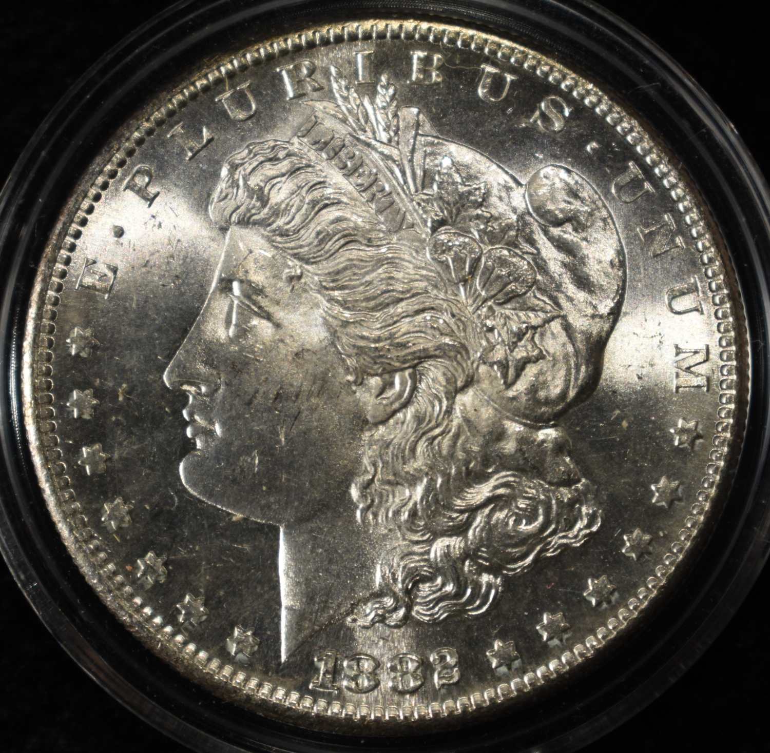 1882-S MORGAN DOLLAR CH BU