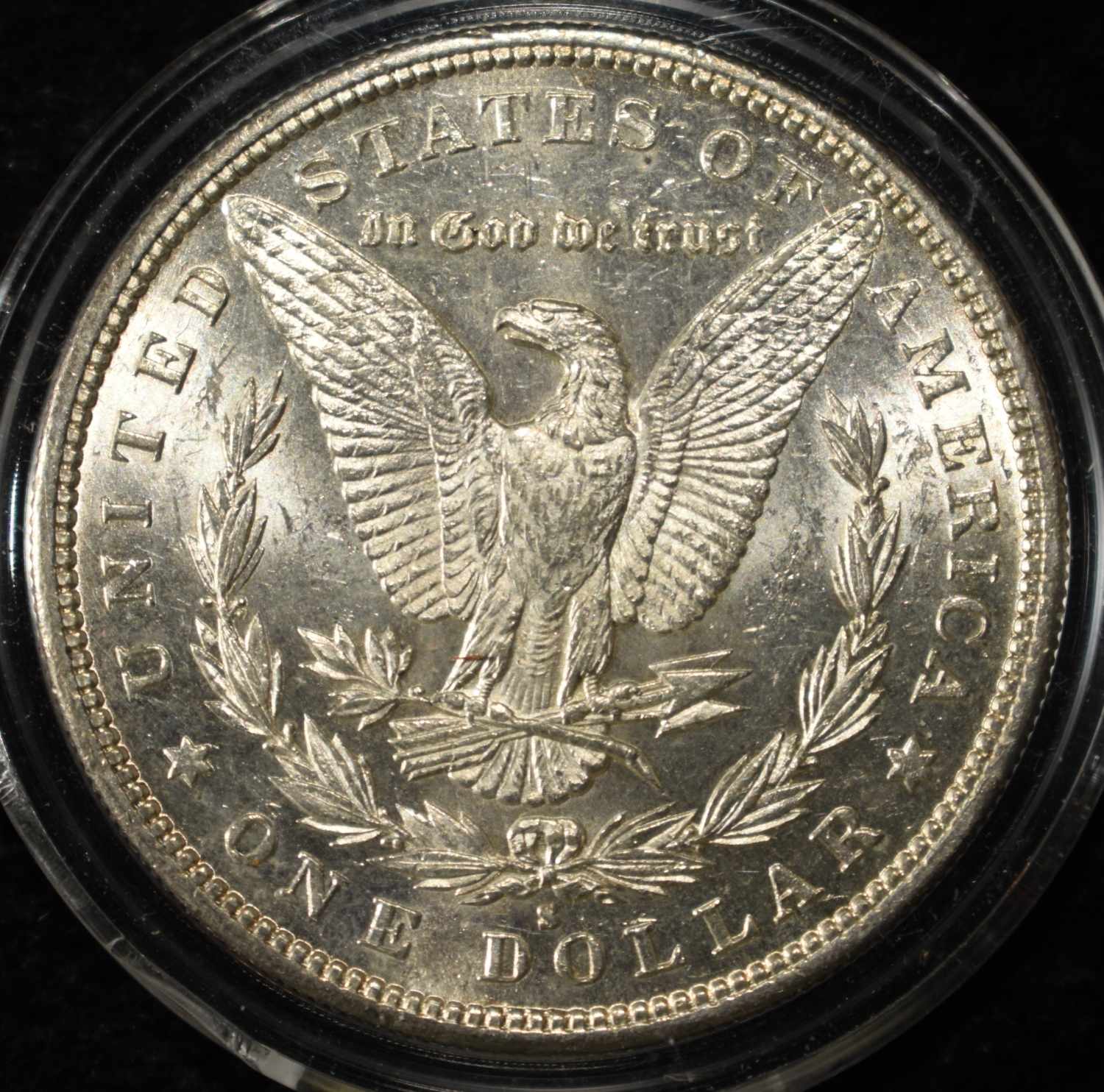 1887-S MORGAN DOLLAR BU