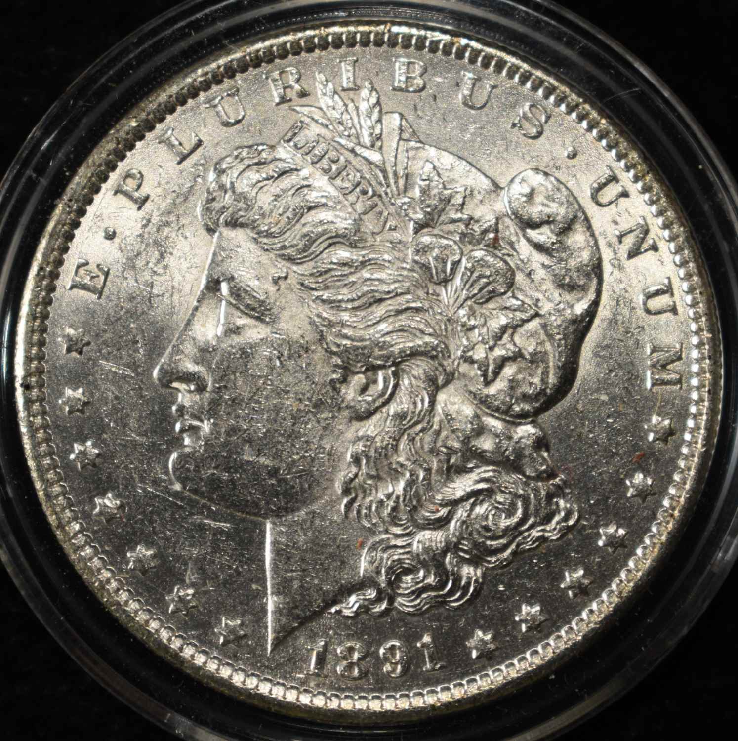 1891-S MORGAN DOLLAR BU
